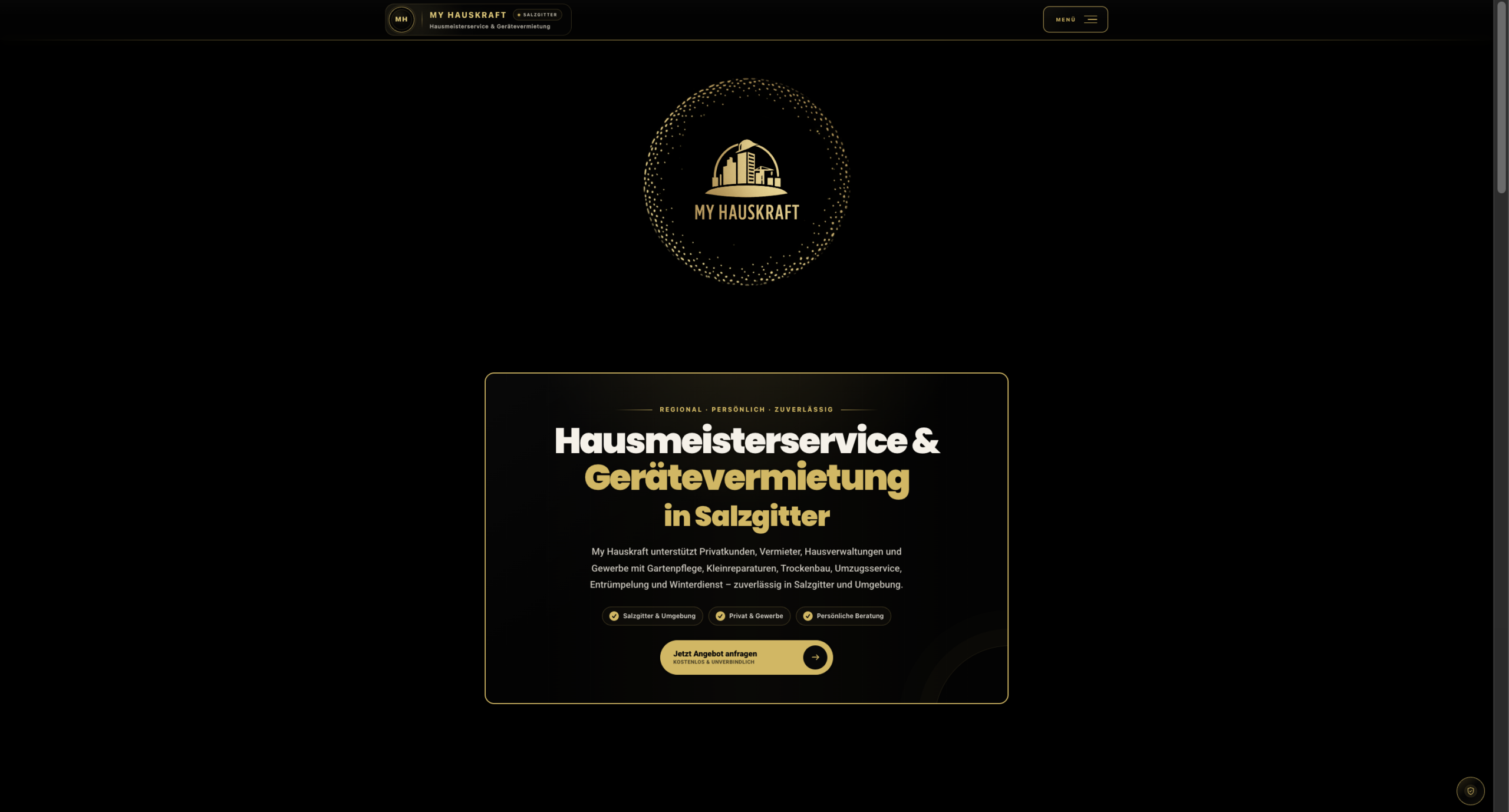 Screenshot von myhauskraft.de